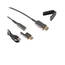 Goldkabel edition HDMI AOC 4K Kabel mit Einzugshilfe             